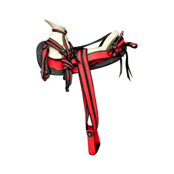 MONTURA COLA DE PATO DE LONA ROJO MONTURA COLA DE PATO DE LONA