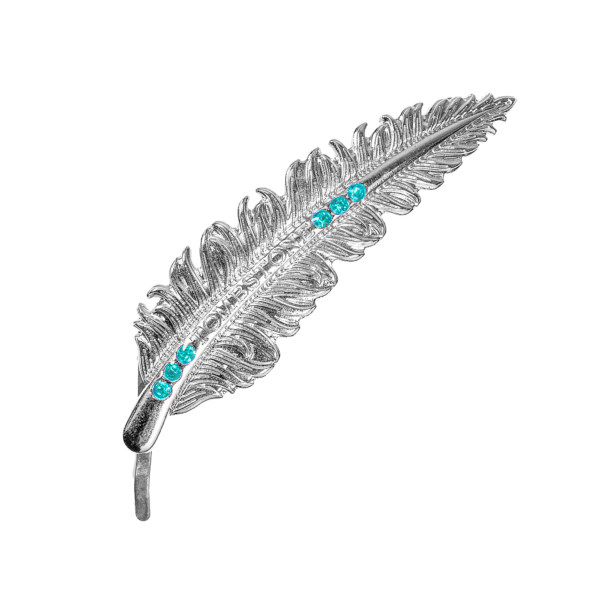 PLUMA METALICA PLATA AZUL PLUMA METÁLICA PLATA