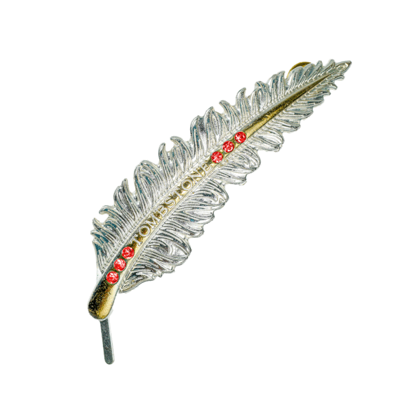 PLUMA METALICA PLATA ORO ROJO PLUMA METÁLICA PLATA-ORO