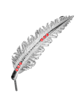 PLUMA METÁLICA PLATA