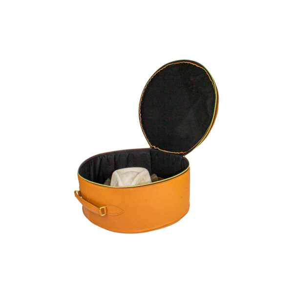 PORTA SOMBREROS NARANJA ABIERTO PORTA SOMBRERO
