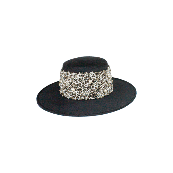 SOMBRERO CORDOBES PERLAS El Sombrero Cordobés Perlas - Elegancia Andaluz