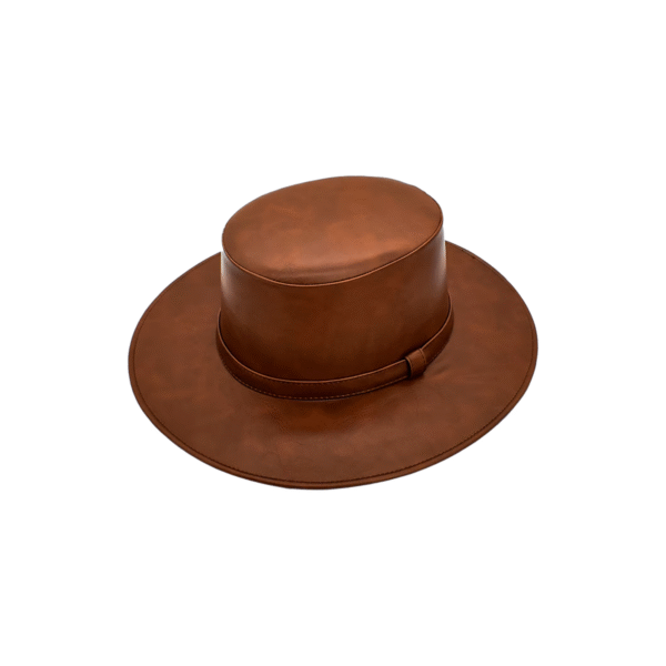 SOMBRERO CORDOBES PIEL CAFE SOMBRERO CORDOBÉS PIEL
