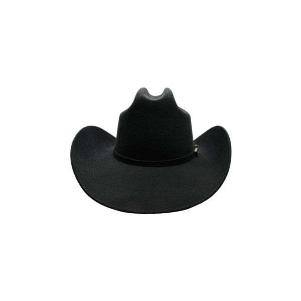 SOMBRERO EL PATRON NEGRO FRENTE SOMBRERO EL PATRÓN NEGRO