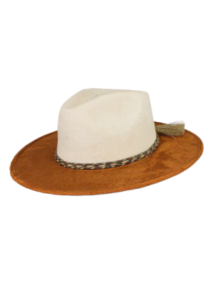 SOMBRERO FEDORA BICOLOR