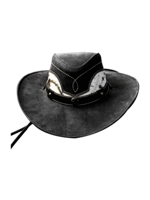 SOMBRERO VAQUETA ESTILO GINA DE PIEL