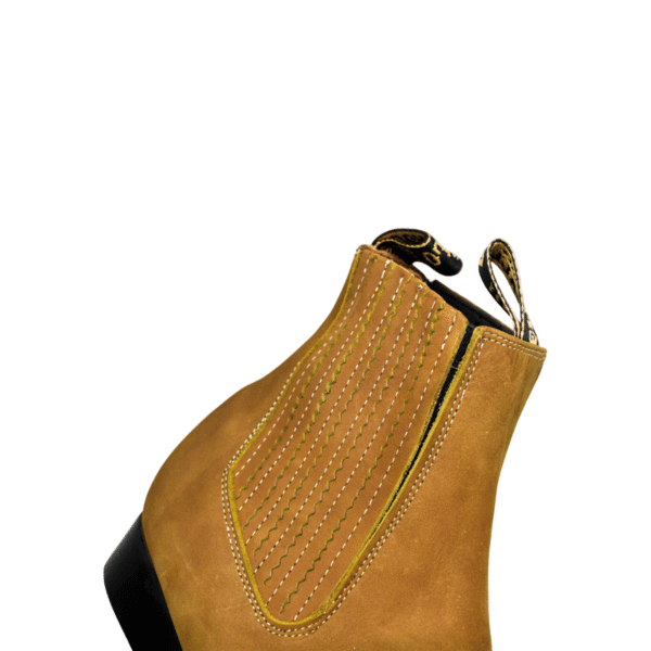 Botín Charro Nubuck Tabaco