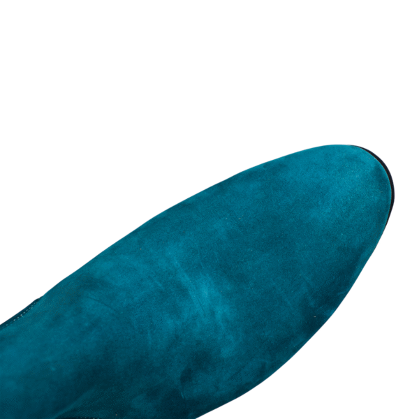 Botín Charro Nubuck Verde