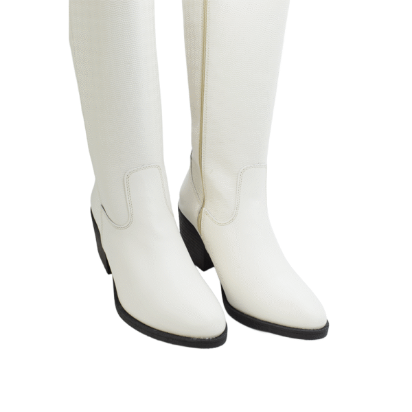 Bota Larga Sintética Lisa