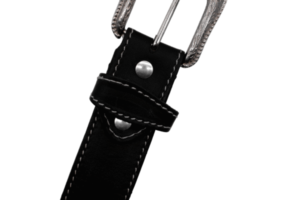 Cinturon Sheriff de Vaqueta con Estoperol