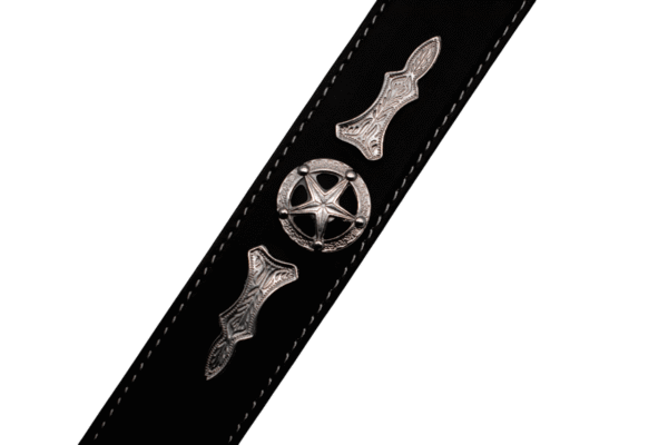 Cinturon Sheriff de Vaqueta con Estoperol