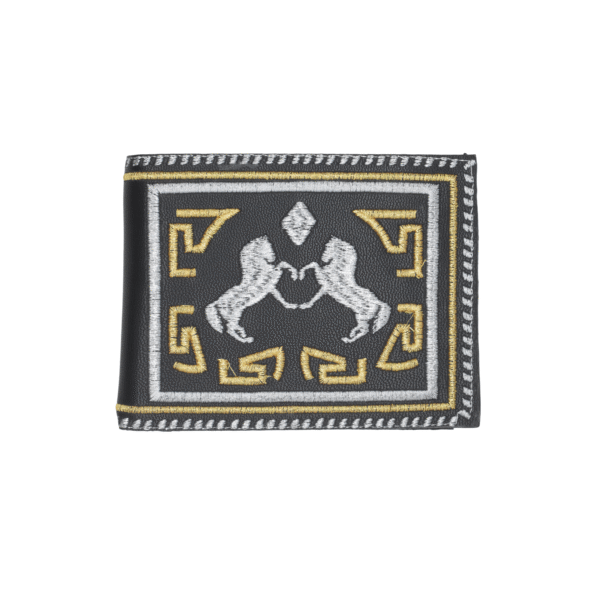 Cartera Bordado con Hilo Metálico