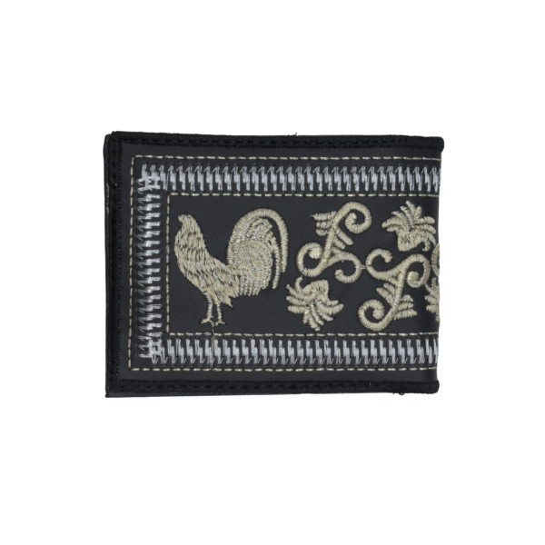 Cartera Bordado con Hilo Metálico