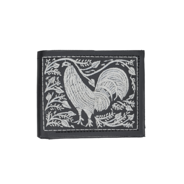 Cartera Bordado con Hilo Metálico