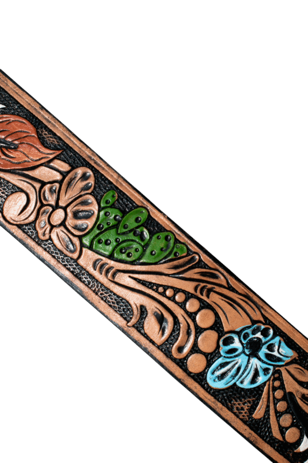 Cinturón Decorado en Color 40mm