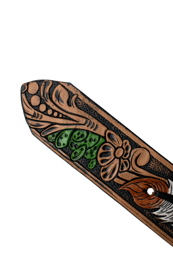 Cinturón Decorado en Color 40mm