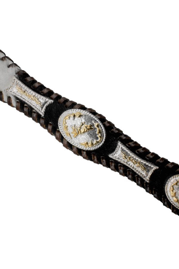 Cinturon Abultado Orleado con Pelo