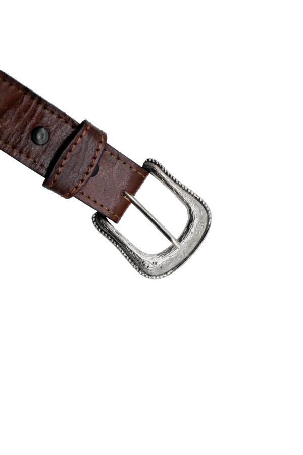 Cinturon Abultado Orleado con Pelo