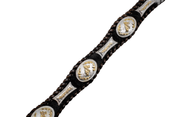 Cinturon Abultado Orleado con Pelo