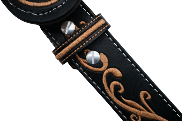 Cinturón de Niña Bordado con Flores