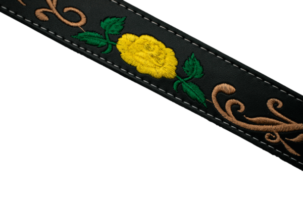 Cinturón de Niña Bordado con Flores