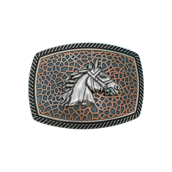 HEBILLA CON FORMA DE CABALLO