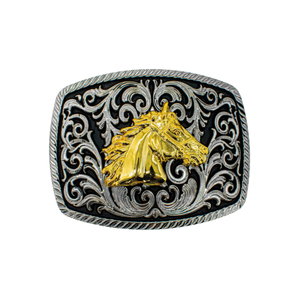 HEBILLA CON FORMA DE CABALLO