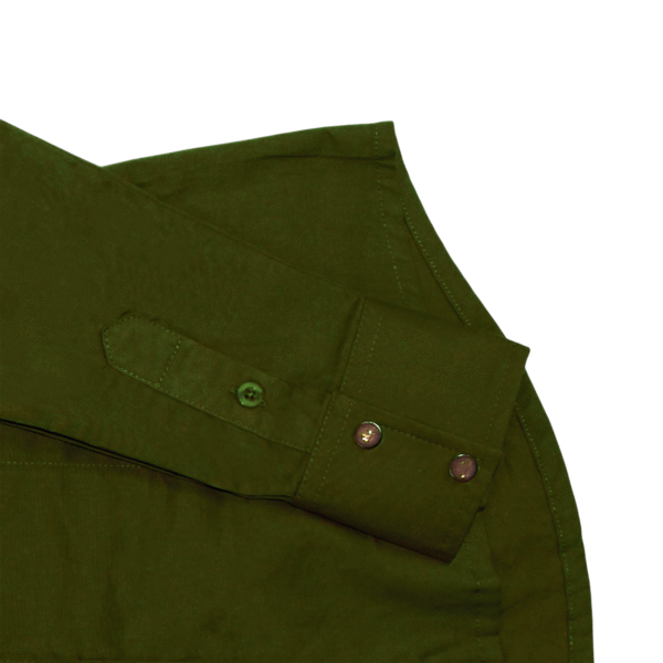 Camisa de Dama Básica Verde Militar