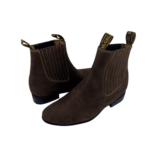 Botin Charro Nubuck Chocolate
