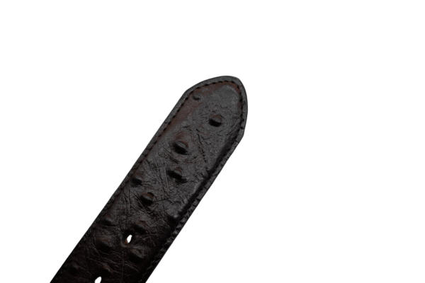 Cinturón Imitación exótico de Avestruz