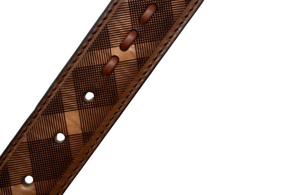 Cinturón Córcega Miel con una Costura