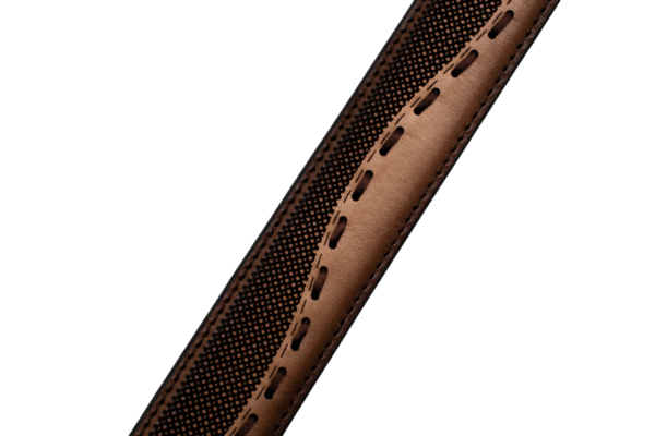 Cinturón Córcega Miel Tejido