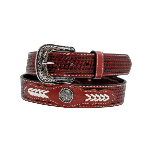 Cinturon Cincelado Concho Mustango