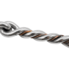 F089-1 FRENO SNAFFLE TRENZADO