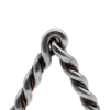 F089-2 FRENO SNAFFLE TRENZADO