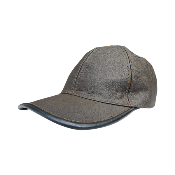 GORRA DE PIEL CAFE GORRA DE PIEL