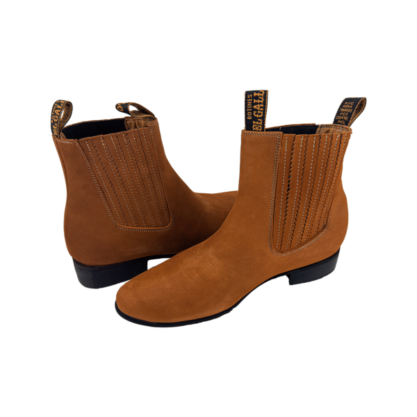 Botin Charro Nubuck Habana