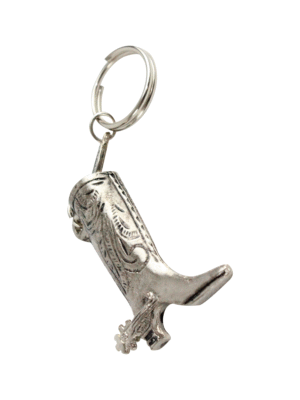 Llavero Metálico de Bota Charra