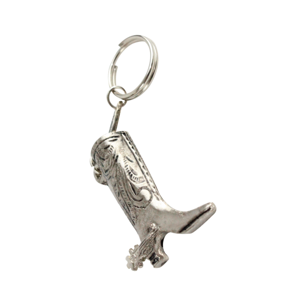 Llavero Metálico de Bota Charra