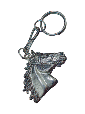 Llavero Metálico de Cabeza de Caballo