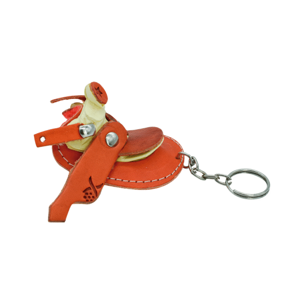 LLAVERO DE MONTURA DE COLORES TIERRA