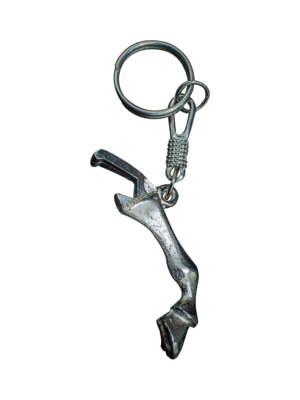 Llavero Metálico de Pata de Caballo