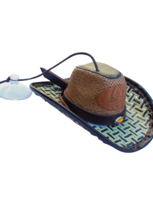 Llavero de Sombrero Vaquero con Chupón