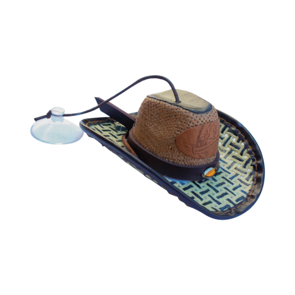 Llavero de Sombrero Vaquero con Chupón