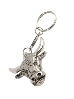 Llavero Metálico de Toro