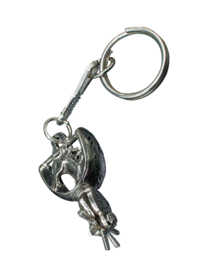 Llavero Metálico de Espuela con Caballo