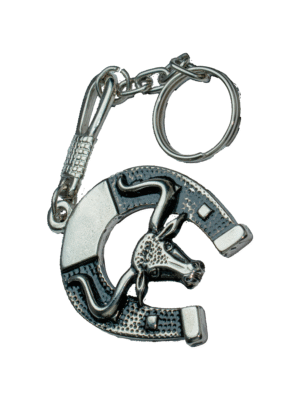 Llavero Metálico de Herradura Toro