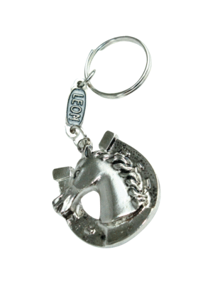 Llavero Metálico de Herradura de Caballo