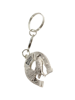 Llavero Metálico de Herradura de Gallo