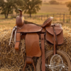 M610-1 MONTURA TEXANA CON CANTINAS FUSTE 16